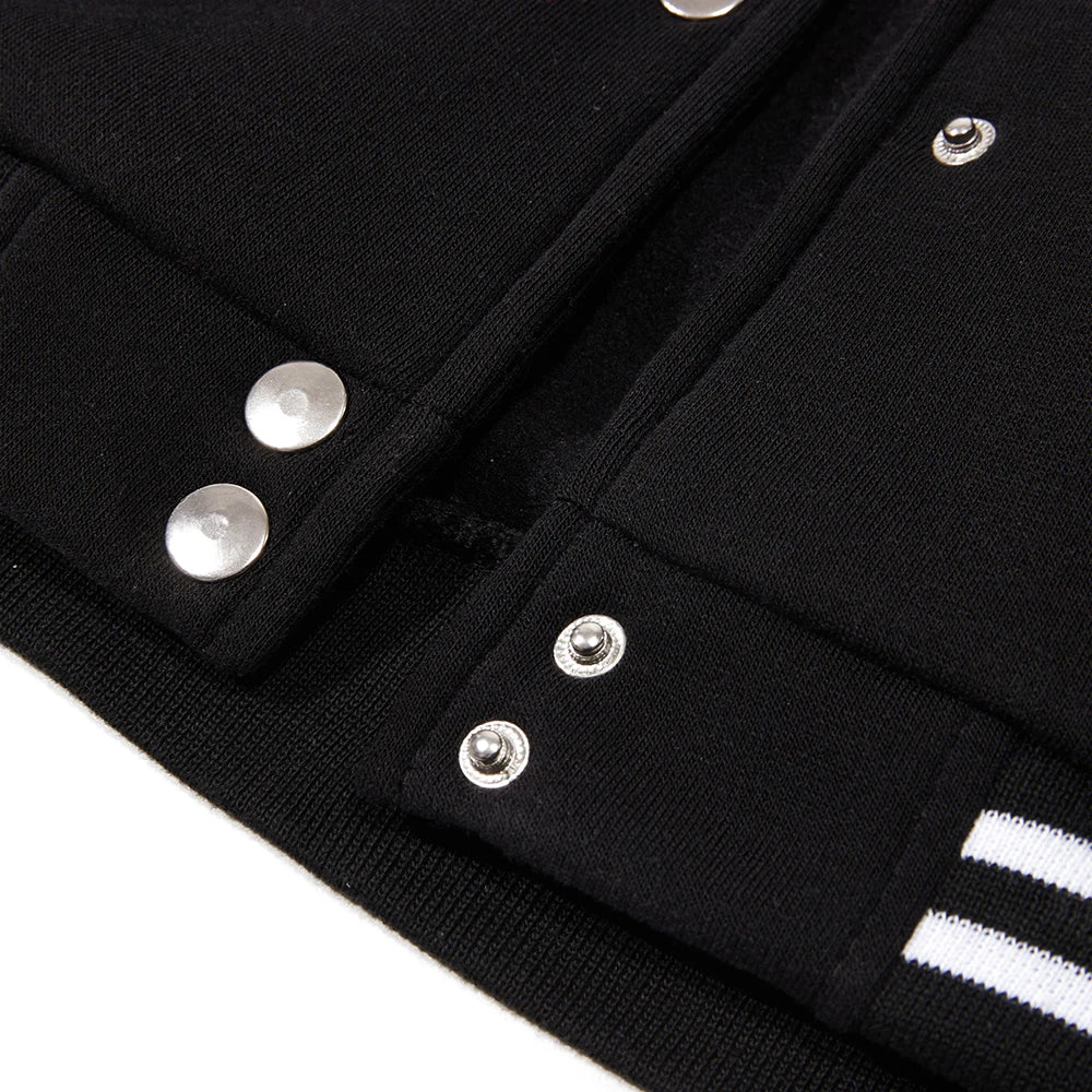 New York Men's Baseball Jacket – Retro Streetwear Style