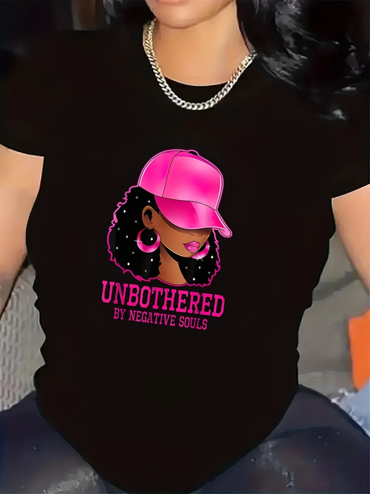 Women's Graphic T-Shirt – Unbothered