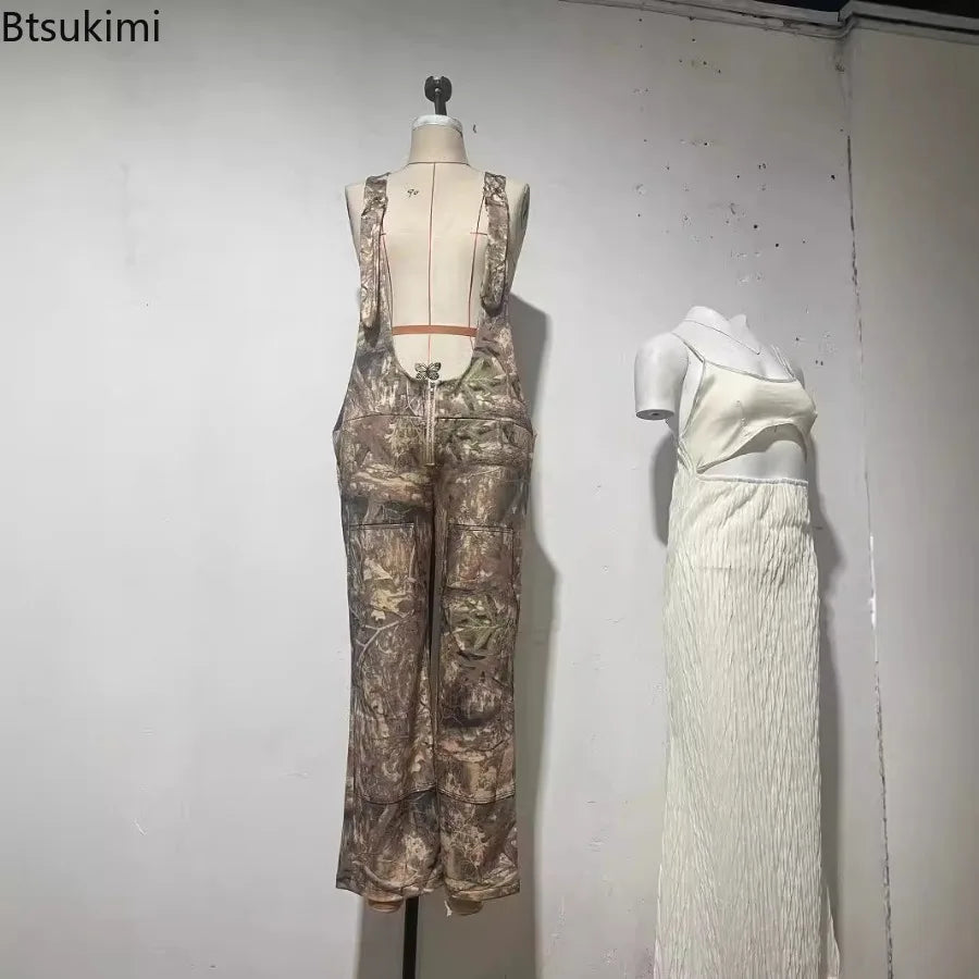 Salopette Femme Vintage Dos Nu - Coupe Droite Délavée