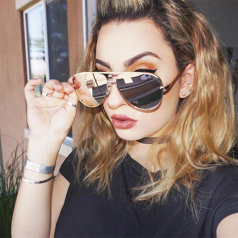 2026 Pilot Aviation Sunglasses Women Shades Retro Classic Gradient Sun Glasses Female Male Luxury Brand Designer Lunette
