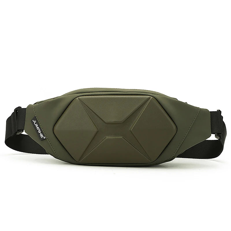 Waterproof  Men Chest Bags Fashion Solid Color Ride Waist Packs High Quality Unisex Fanny Pack Travel Storage Crossbody Bag Male