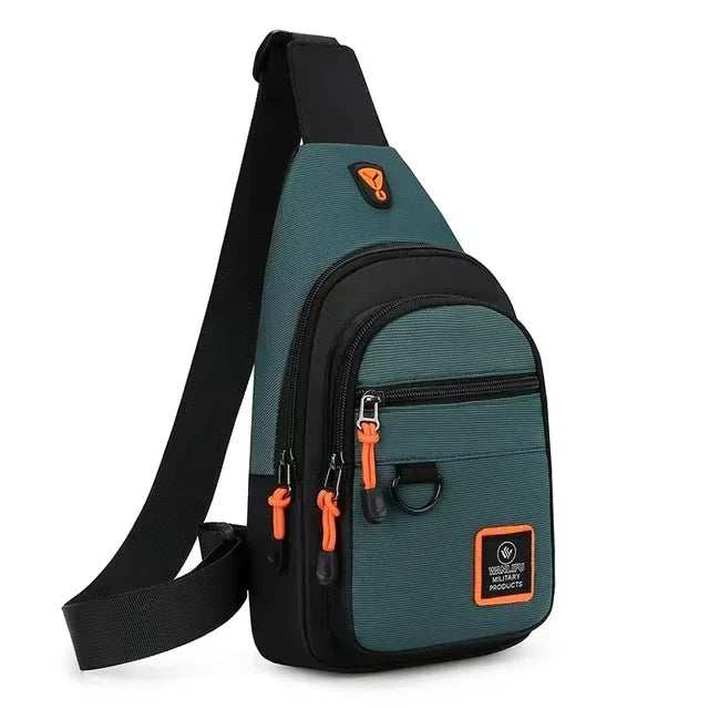 Men Multifunction Anti Theft USB Shoulder Bag Man Crossbody Cross Body Travel Sling Chest Bags Pack Messenger Pack