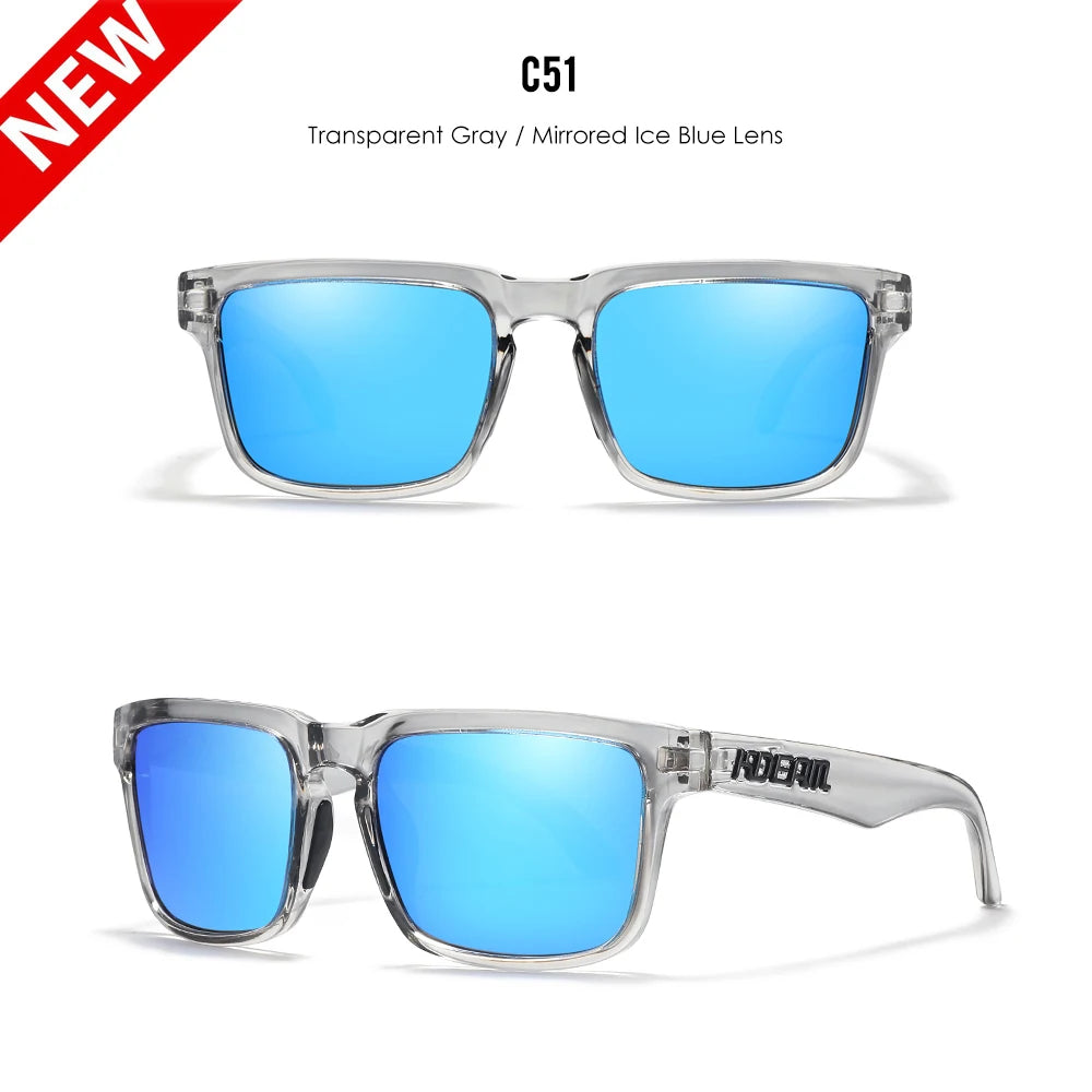 New Arrivals Lifestyle Polarized Sunglasses Square Men's Glasses UV400 Protection With Box