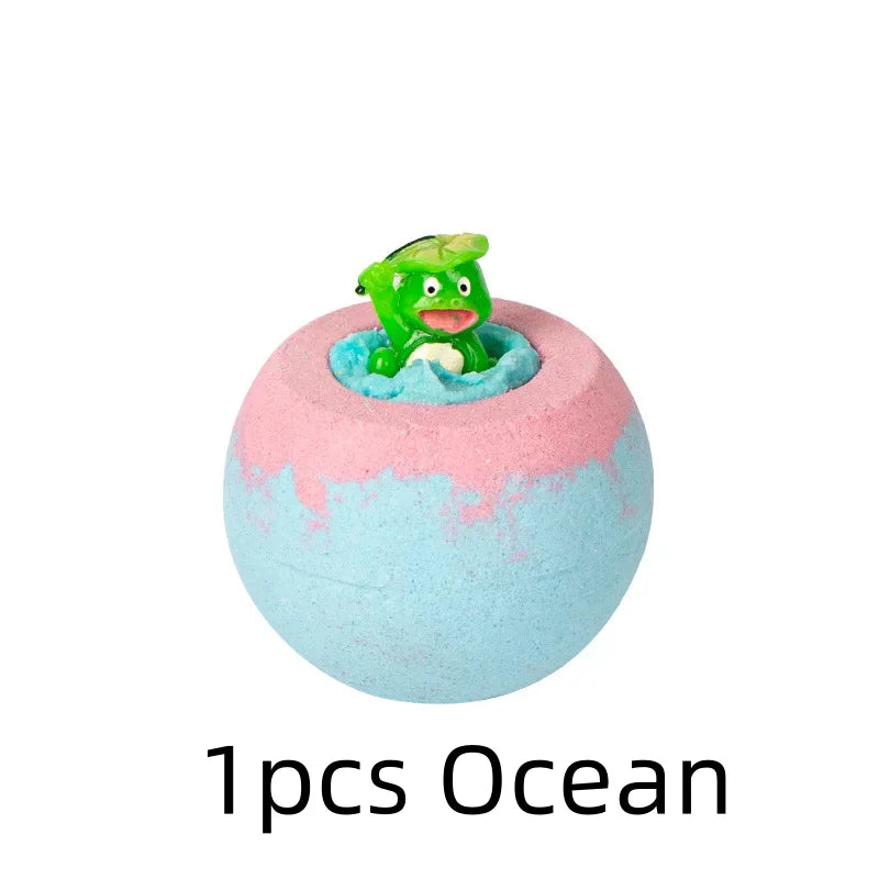 100g Bath Bomb for Children – Surprise Toy Included, Happy Scent