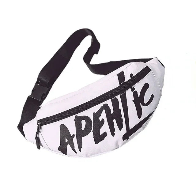 Waist Bag Fanny Pack For Women Men Belt Pouch Male Bum Kangaroo Hip Sack Belly Cross Banana Shoulder Handbag Canguro Bumbag Side