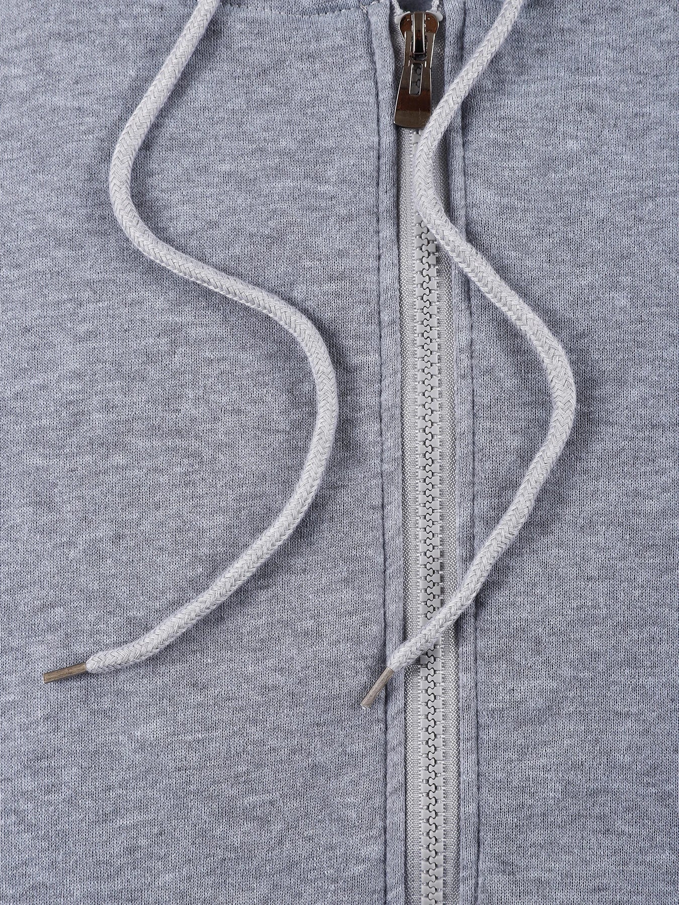 Hoodie Zippé Femme Streetwear - Sweat à Capuche Chaud Fleece