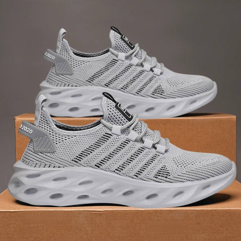 Sneakers Running Unisexe Respirantes - Jaune