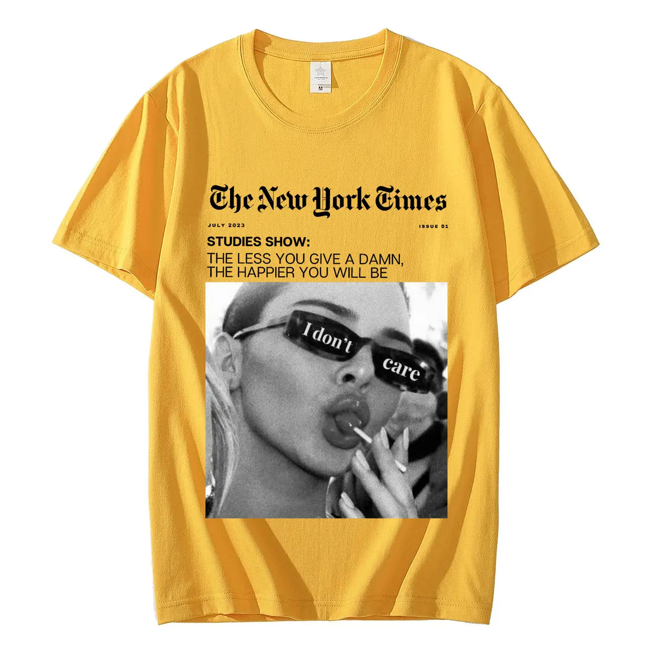Kendall Jenner Print T-shirt Fashion Vintage Aesthetics Short Sleeve T-shirts Men's Women's Casual Comfort Pure Cotton T Shirts