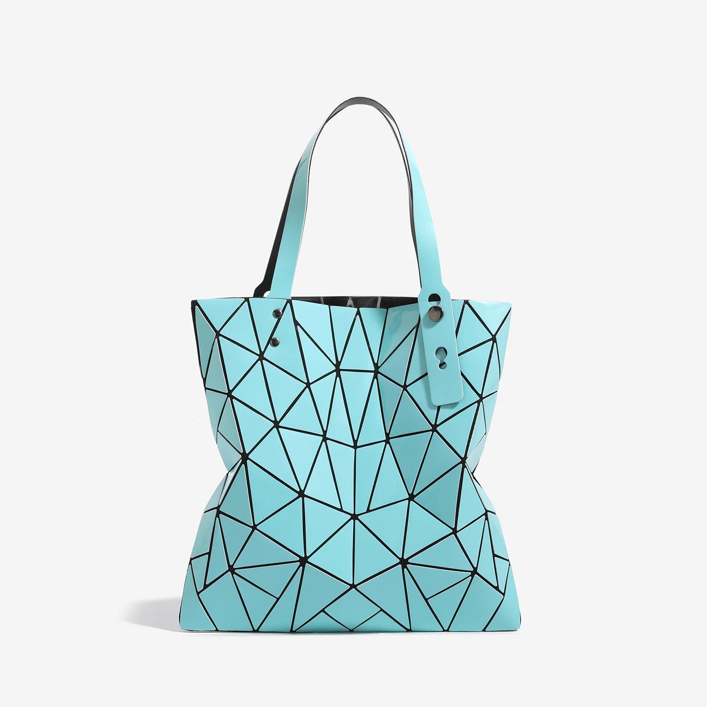 Diamond-Patterned Bag for Women, Summer Versatile New Geometric Diamond-Patterned Bag, Internet Celebrity Shoulder Handbag, Tote Bag