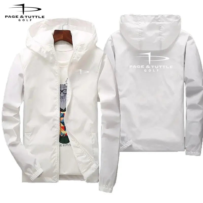 2026 New Fashion Trend Spring And Autumn Slim Fit Zipper Overcoat Windbreaker Men's Hooded Jacket Fallow Men Coat