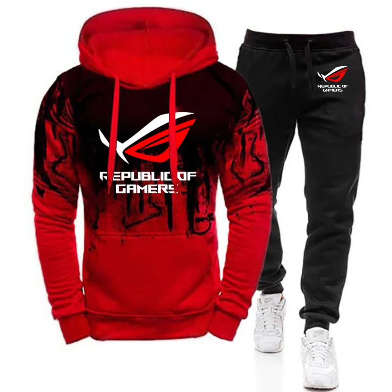 Ensemble Hoodie + Pantalon ROG Republic Of Gamers - Gradient