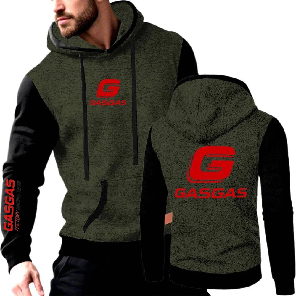 GASGAS Factory Racing Hoodie – Men's Winter Multicolor Hoodie