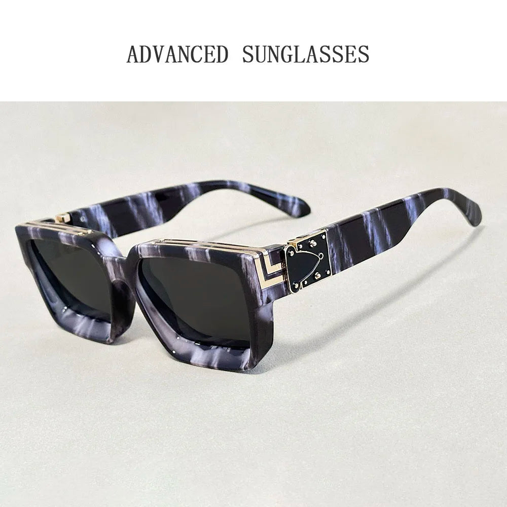 Vintage Oversized Sunglasses — UV400 Street Edition
