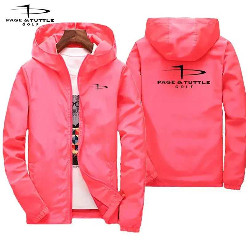 2026 New Fashion Trend Spring And Autumn Slim Fit Zipper Overcoat Windbreaker Men's Hooded Jacket Fallow Men Coat