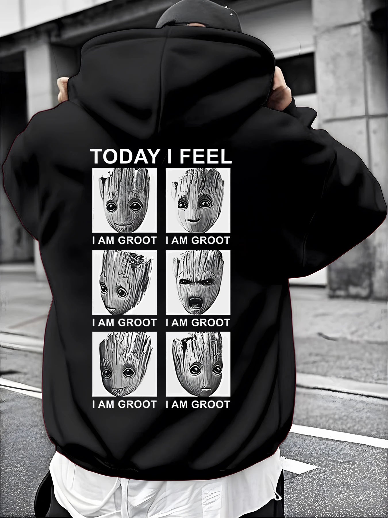 Le Hoodie Groot que Tous les Fans Marvel S’arrachent 🌿 ✔️ Déjà +1 200 fans conquis ✔️ Stock limité aujourd’hui