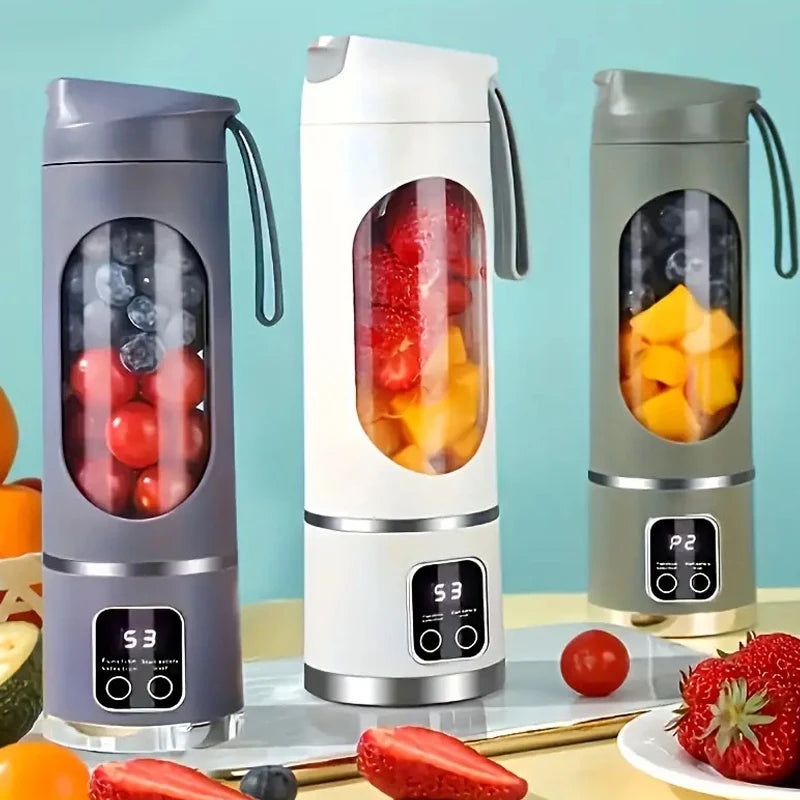 Mixeur Portable USB Rechargeable - Blender À Main pour Smoothies et Jus de Fruits
