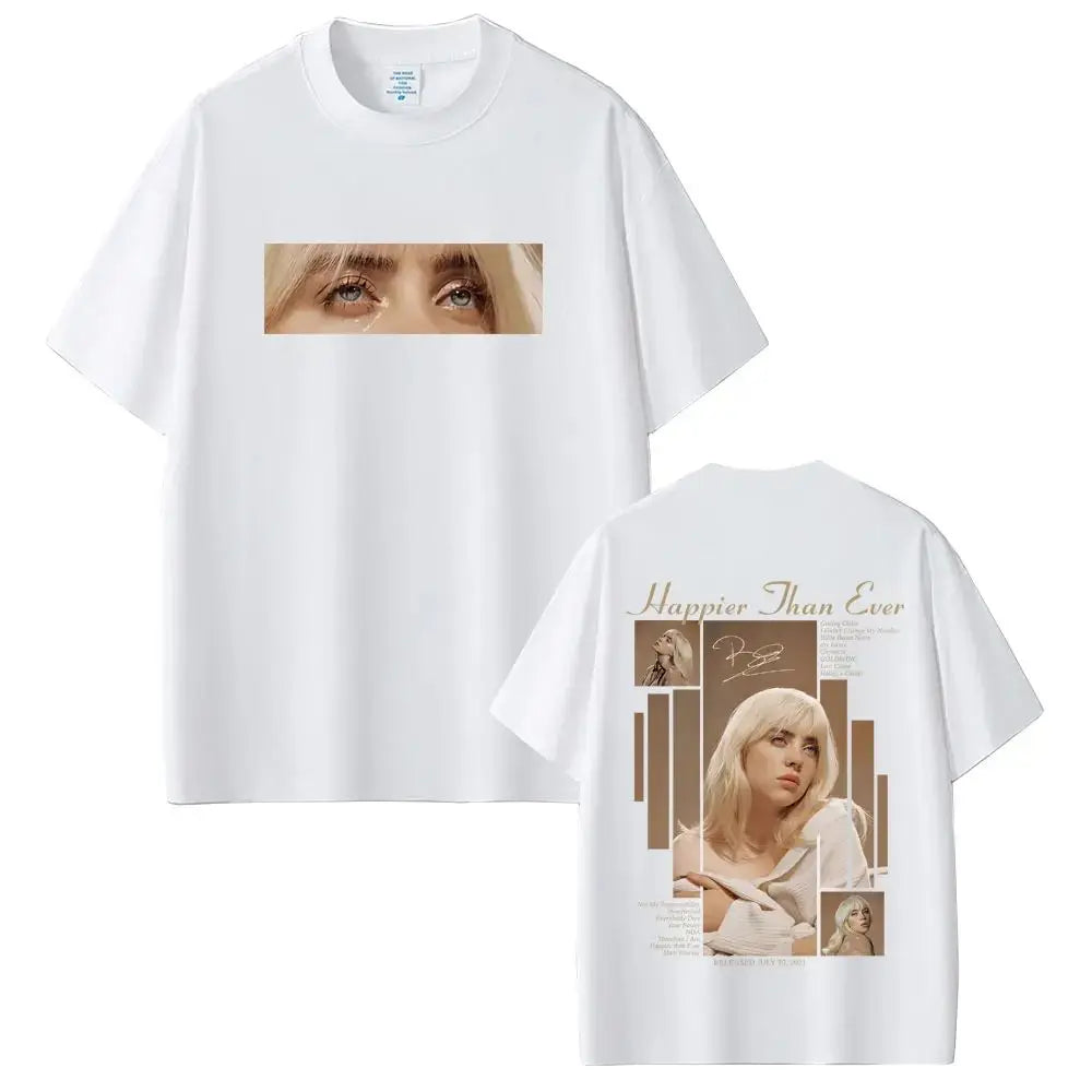 T-shirt kpop Oversized Streetwear – Unisexe, Coupe Ample, Manches Courtes