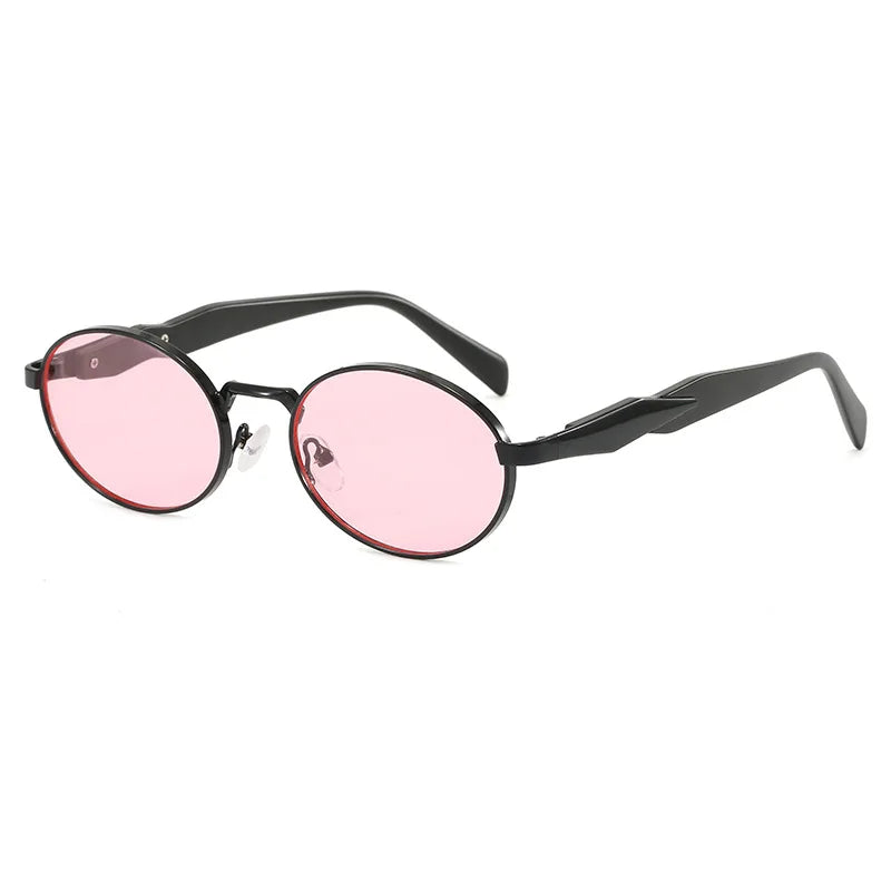 Retro Punk Sunglasses — Women's Oval Frame UV400