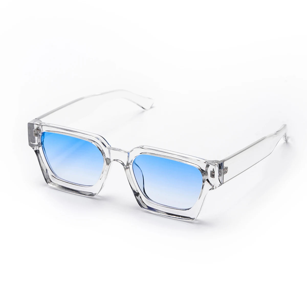 Ruiao Luxury Square Sunglasses for Men – Designer Black Shades UV400