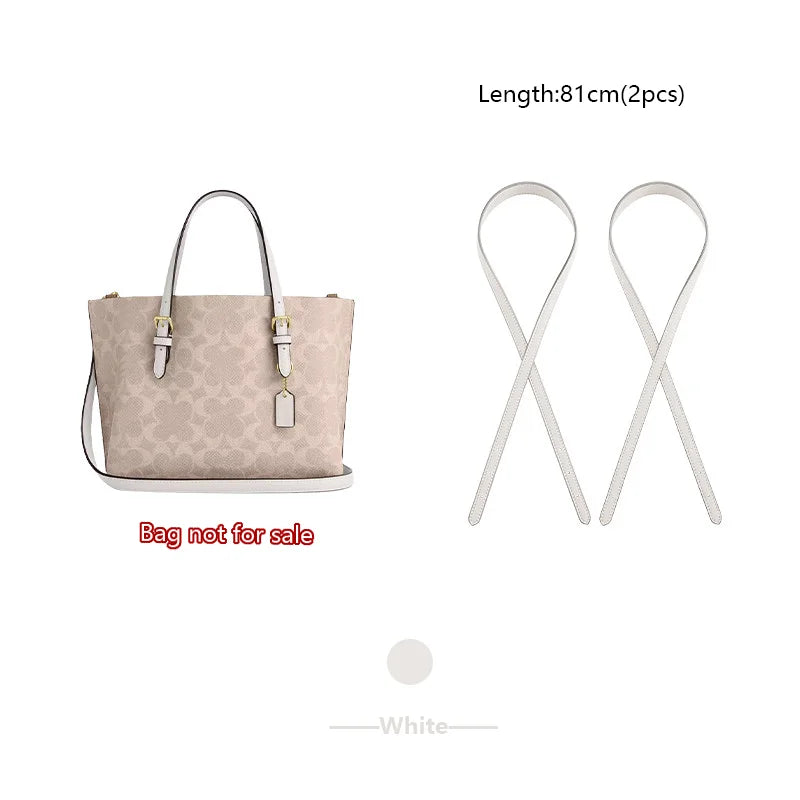 Adjustable Bag Strap For Coach Mollie25 Tote Bag Leather Shoulder Strap Durable Bag Belt Underarm Bag Replacement Accessories