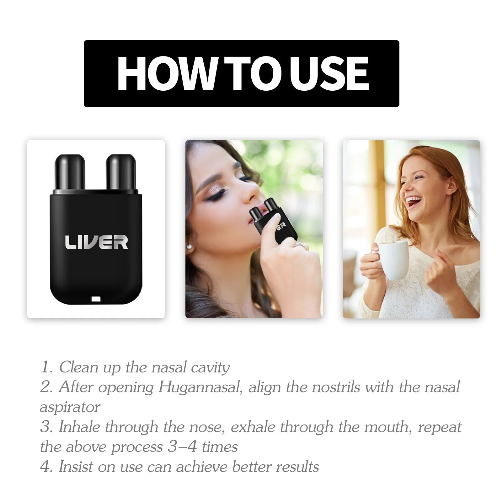 Inhalateur Nasal – Soulage la Congestion & Purifie les Voies Respiratoires