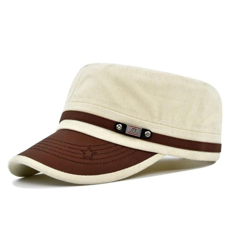 Casquette Plate Brodée Premium - Baseball Cap Unisexe