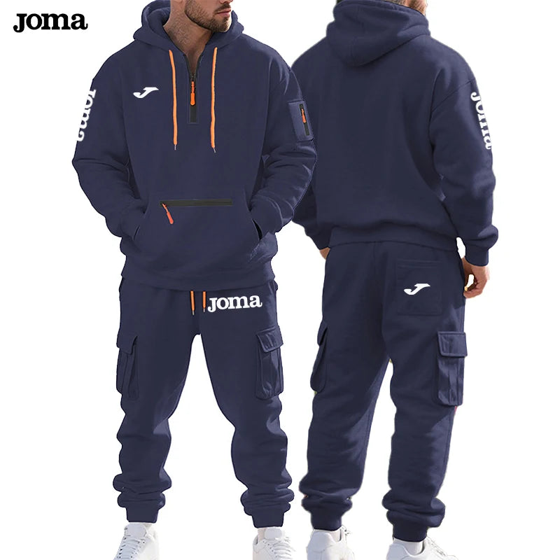 Joma Men's Hoodie – Multi-Pocket Fleece Outdoor & Workwear
