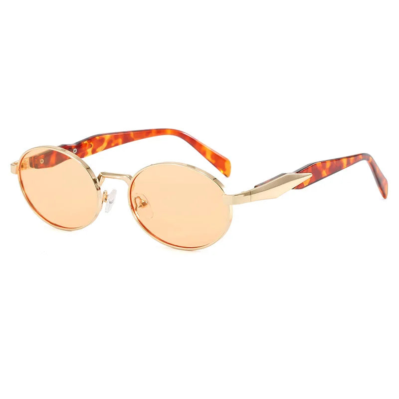 Retro Punk Sunglasses — Women's Oval Frame UV400